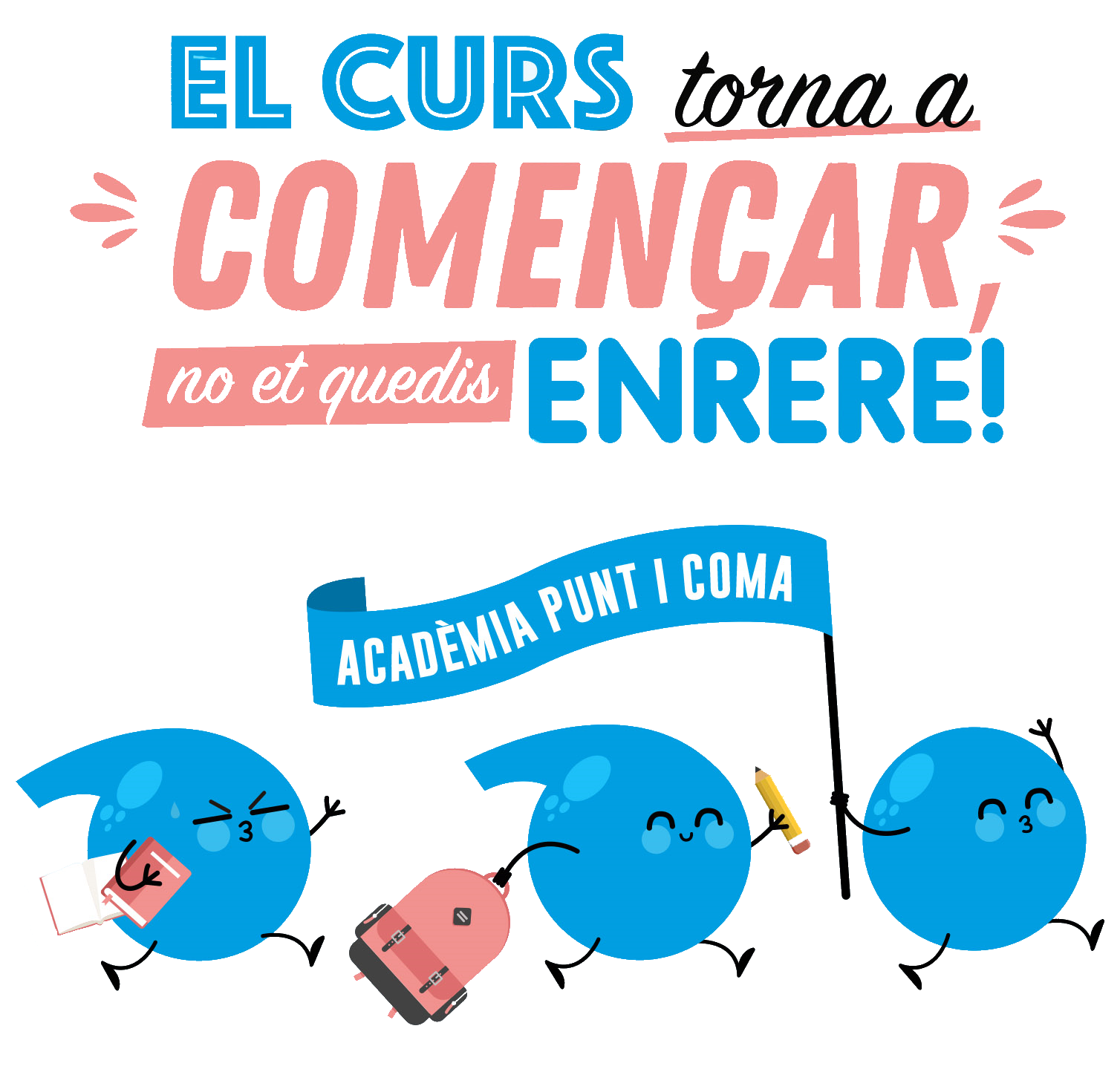 Personatges Animats Acadèmia Punt i Coma